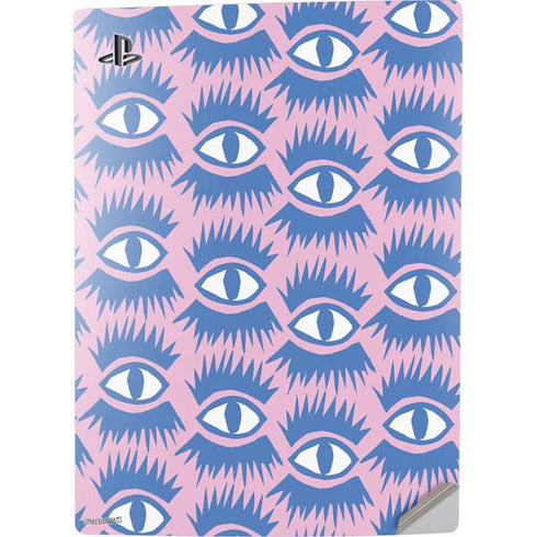 Bouffants and Broken Hearts Bold Eyes 2 PS5 Digital Edition Console Skin